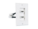 HDMI WALL PLATE With One Short Cable