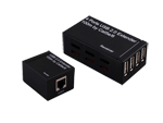 USB 2.0 Extender 1x4 over single cat5e6 100M