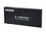 1.4v HDMI Matrix 6x2 3D 4Kx2K 