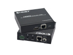 HDbaseT HDMI Extender Over Cat5e/6 100M 3D 4Kx2K IR Control with Ethernet TCP/IP 