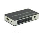 1.4v 5 Ports 5x1 HDMI Switcher - Support Ultra HD 4K x 2K | MHL 3D 1080p IR Remote