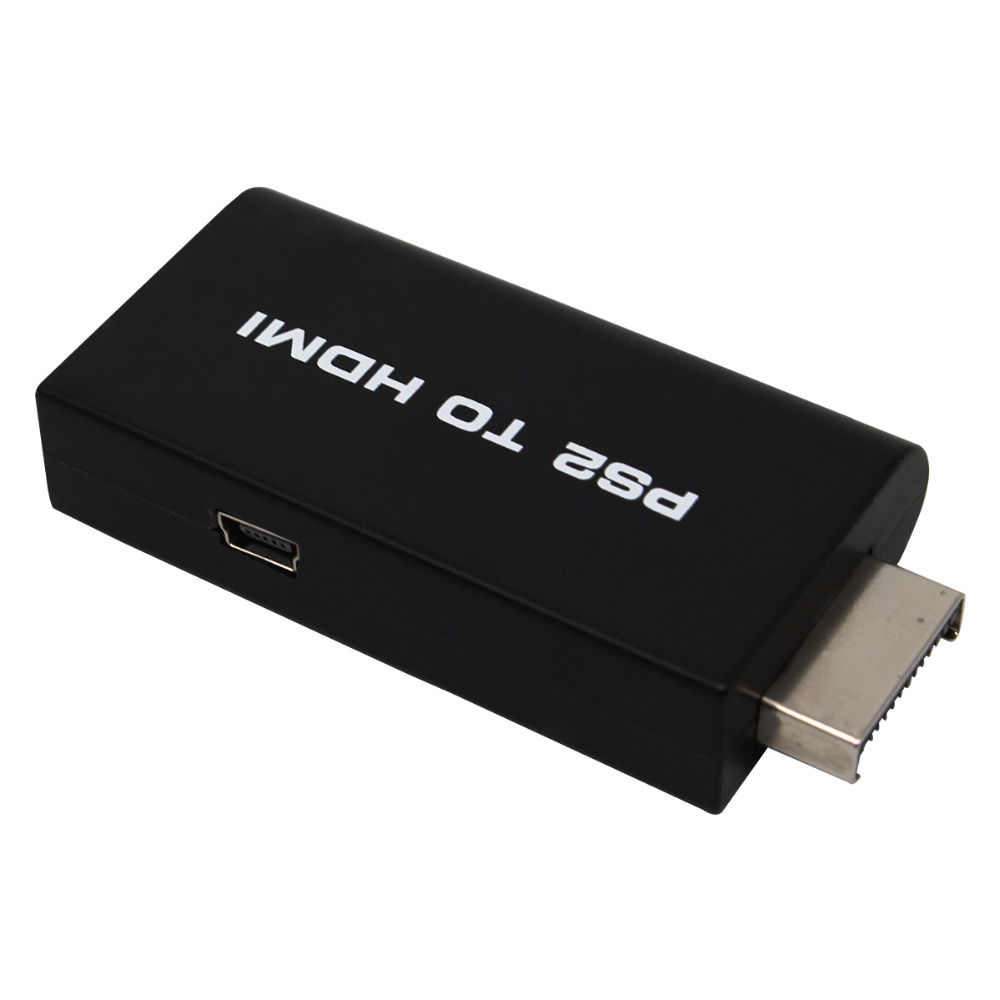 Ps2 to HDMI 480i/480p/576i Video Converter Adapter with 3.5mm Audio